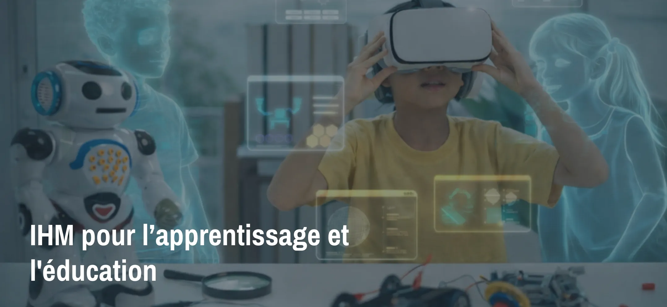 Bannière « IHM pour l’apprentissage et l’éducation »